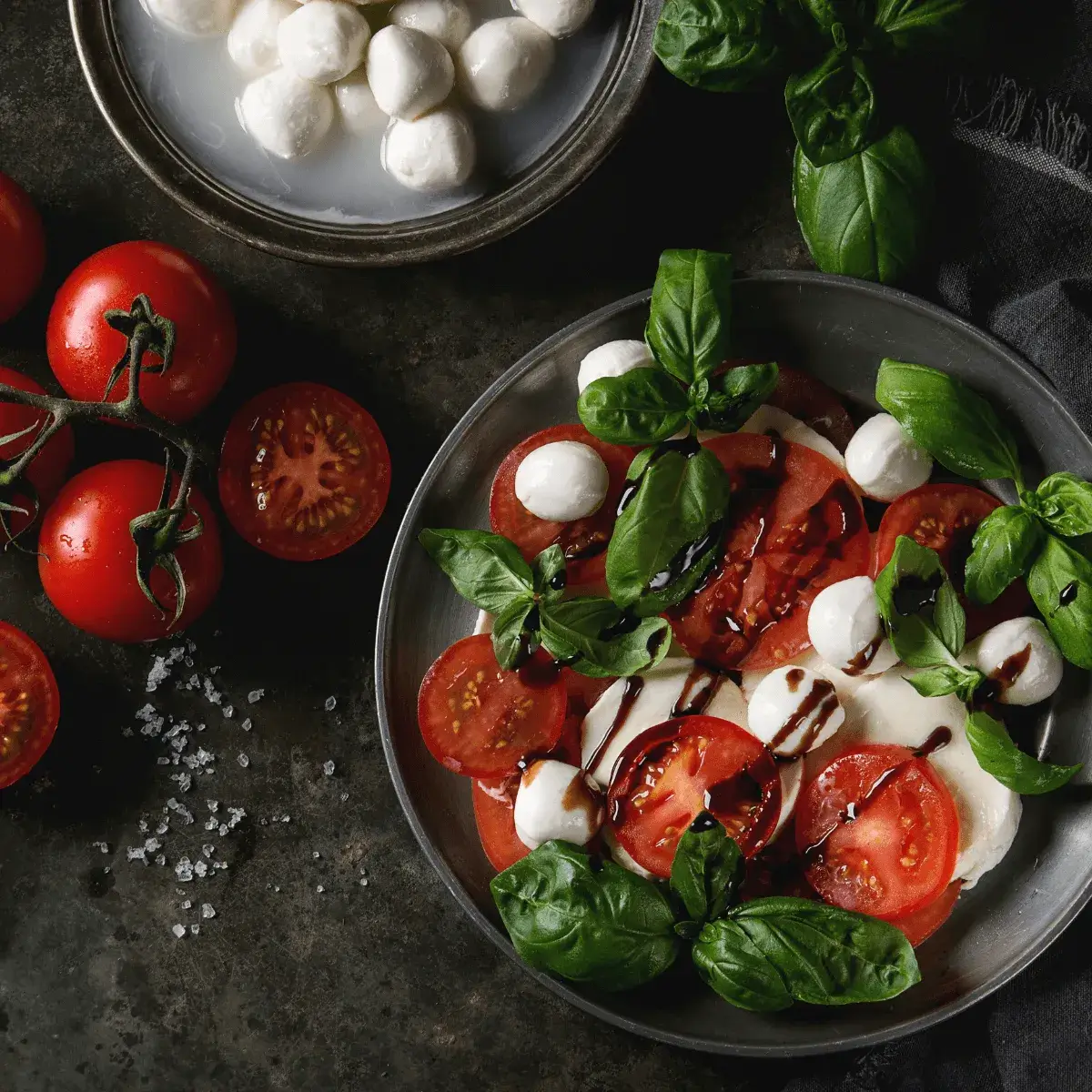 Salada Caprese Clássica