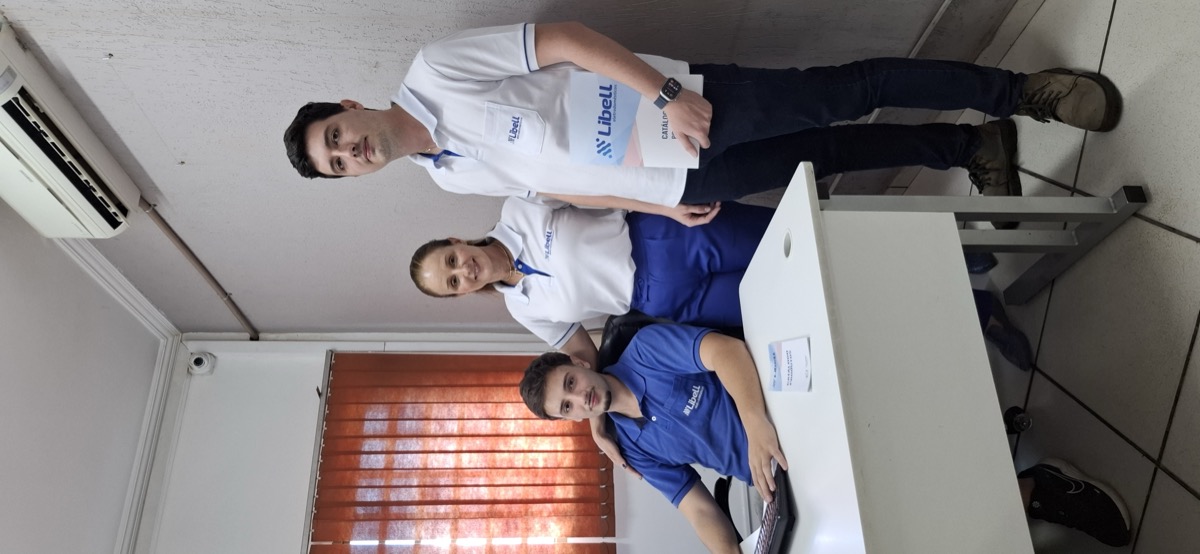 Idalina, Matheus e Thiago Bellotti